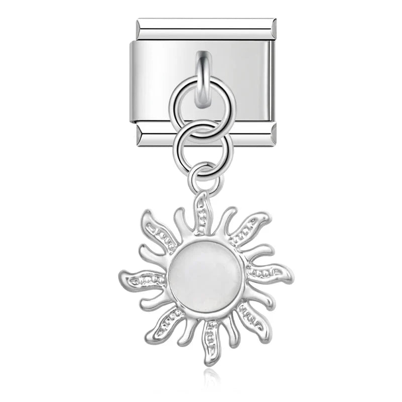 Charm colgante sol