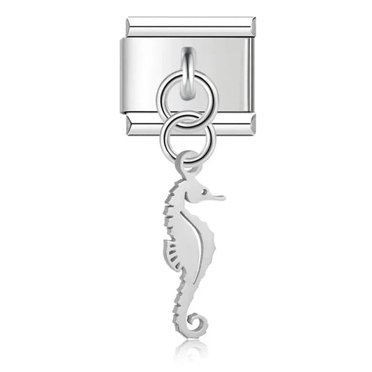 Charm colgante caballo de mar