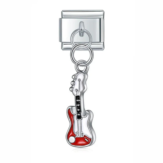 Charm colgante guitarra