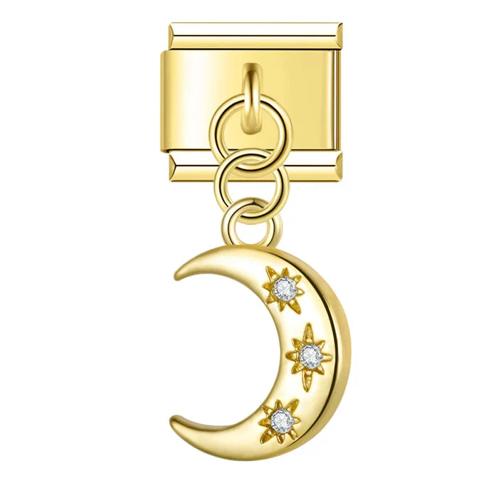 Charm colgante luna