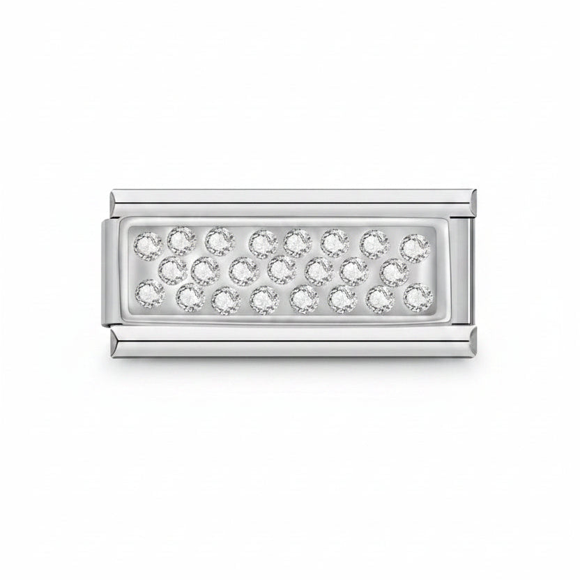 Charm doble de brillos