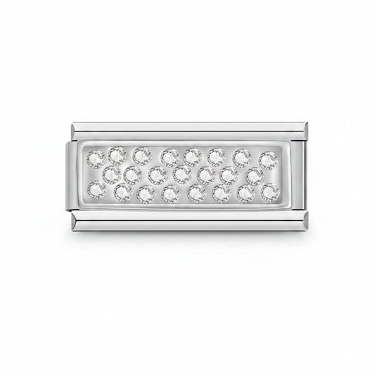 Charm doble de brillos