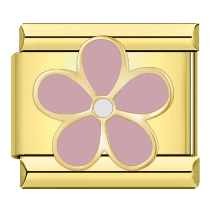Charm flor rosa